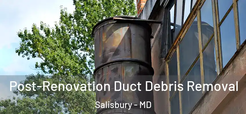  Post-Renovation Duct Debris Removal Salisbury - MD